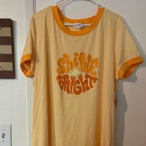 NWT Lularoe 2XL Shine Bright LIV